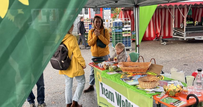 IMG_9623 Infostand am Wochenmarkt